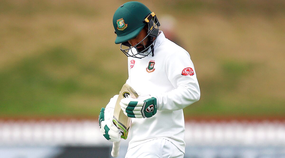 Liton Das Taken for CT Scan After Getting Hit on Helmet by Mohammed Shami in India vs Bangladesh Day-Night Test Match at Eden Gardens | 