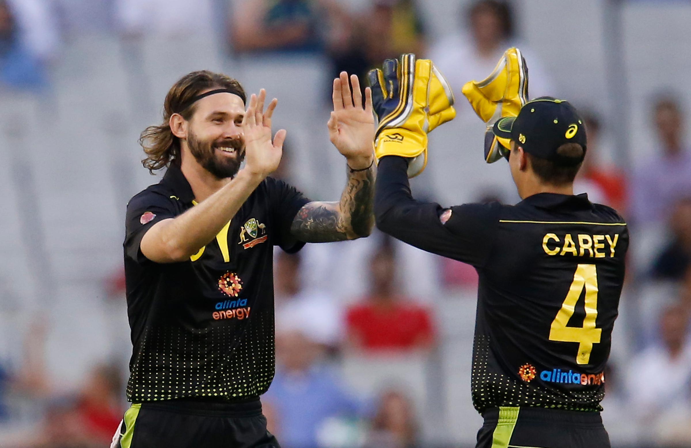 LIVE: Starc, Richardson strike for hosts