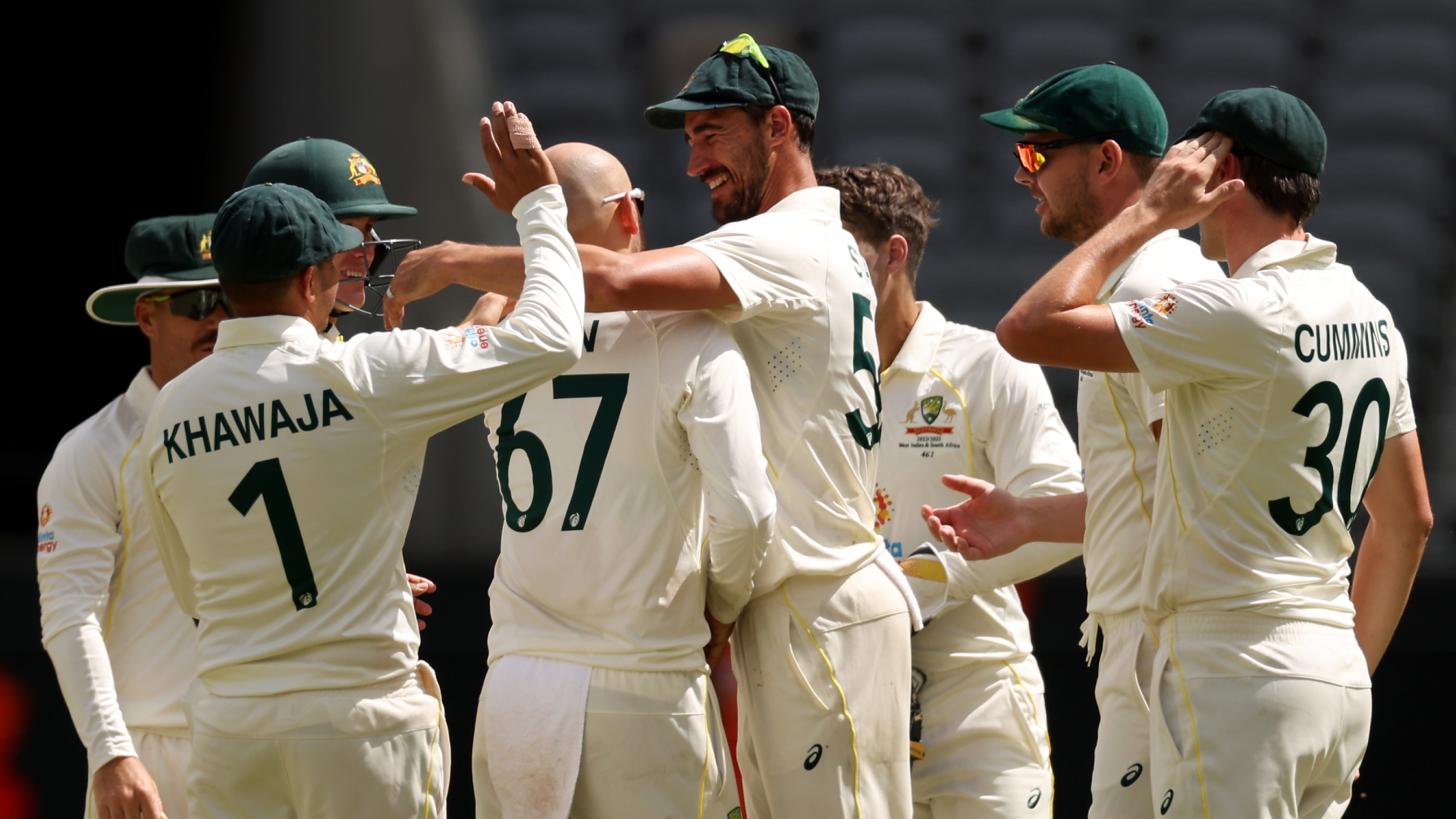 Lyon's six-wicket haul guides Australia to 1-0 series lead with final-day victory over West Indies