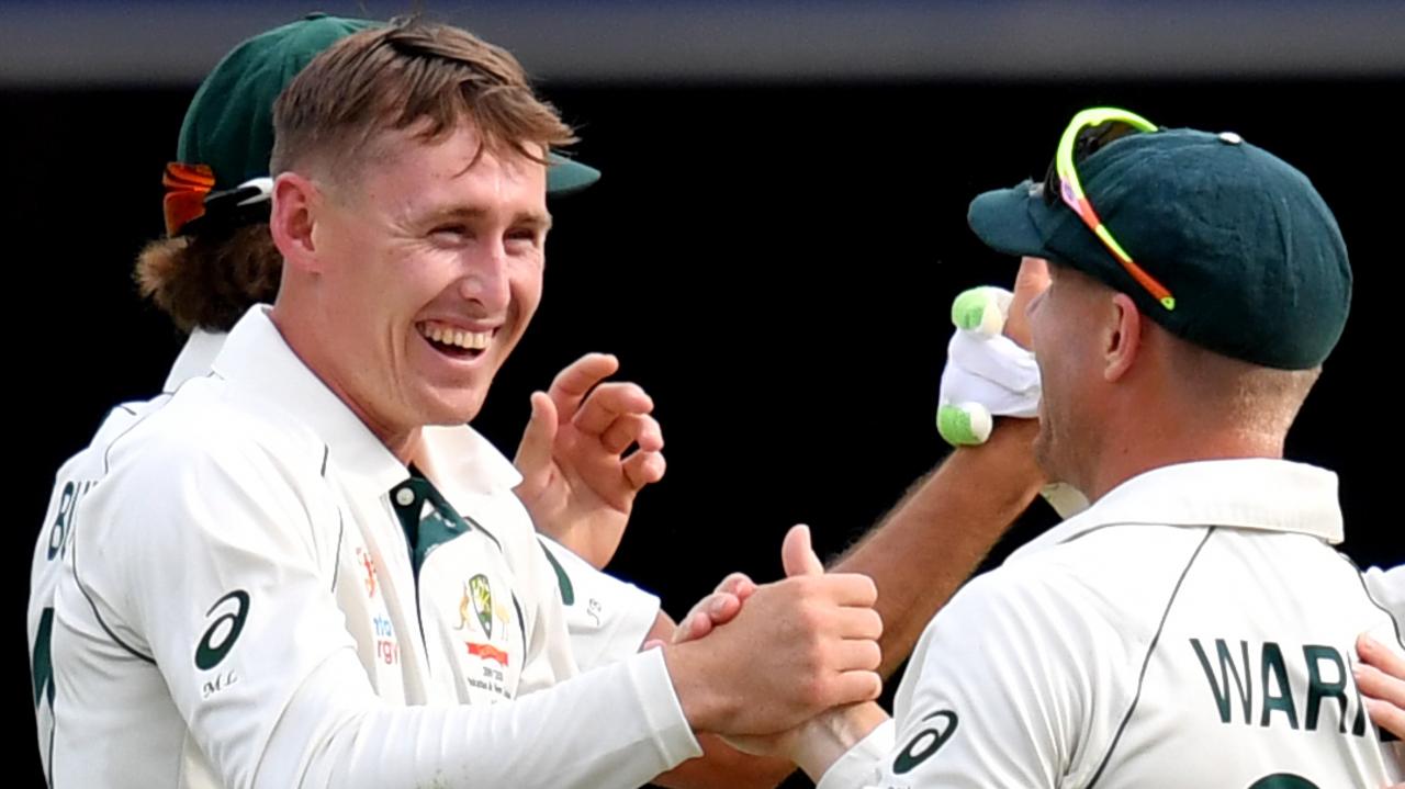 Marnus Labuschagne's Test debut almost never happened. A fielding mishap started his career