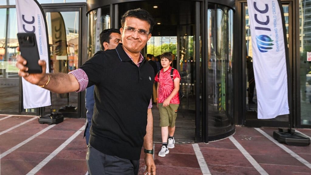 'Not in my hands': Sourav Ganguly on ICC Chairmanship