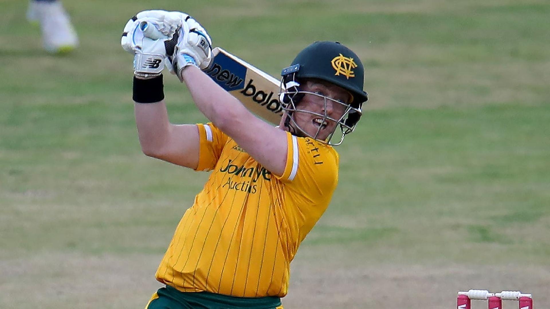 Nottinghamshire beat Leicestershire to reach Vitality Blast quarters