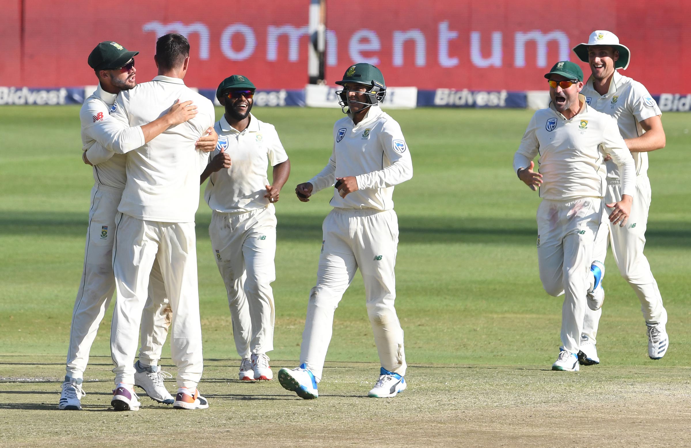 Olivier sparks South Africa Test sweep 