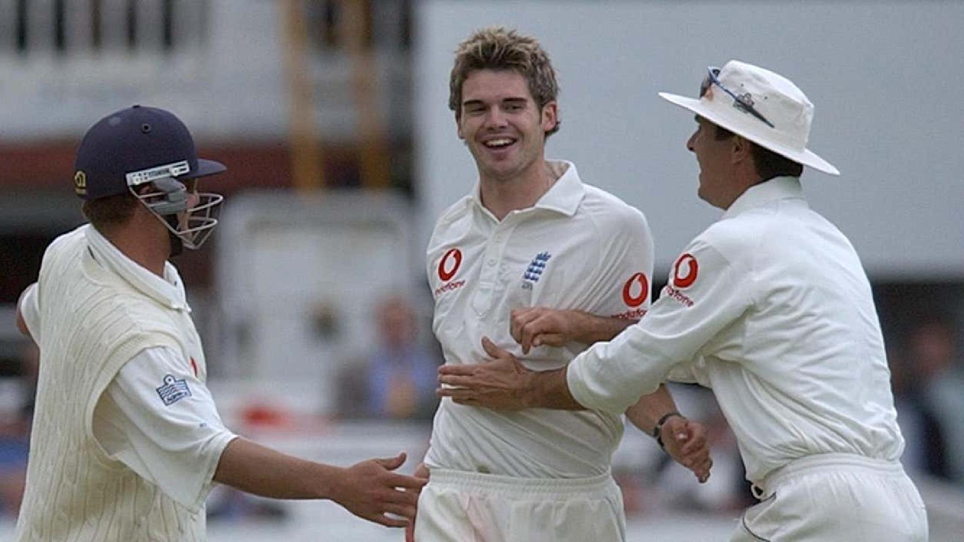 On this day in 2003 – James Anderson takes five on England Test debut at Lord’s