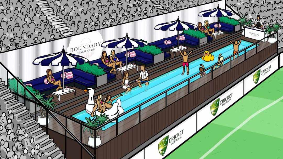 Optus Stadium Is Installing A Heckin' Pool For Cricket Fans This Summer