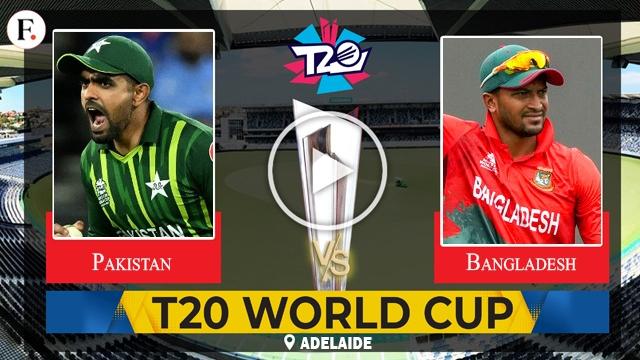 Pakistan vs Bangladesh Live score T20 World Cup: PAK lock horns with BAN in Adelaide 