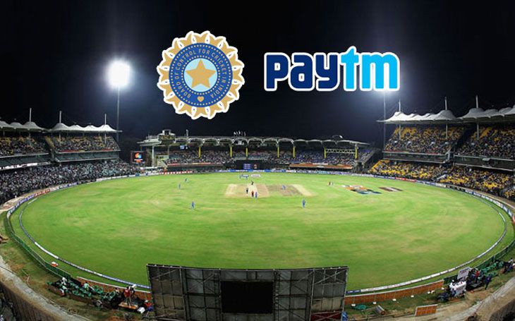 Paytm wins title rights for Indian cricket team