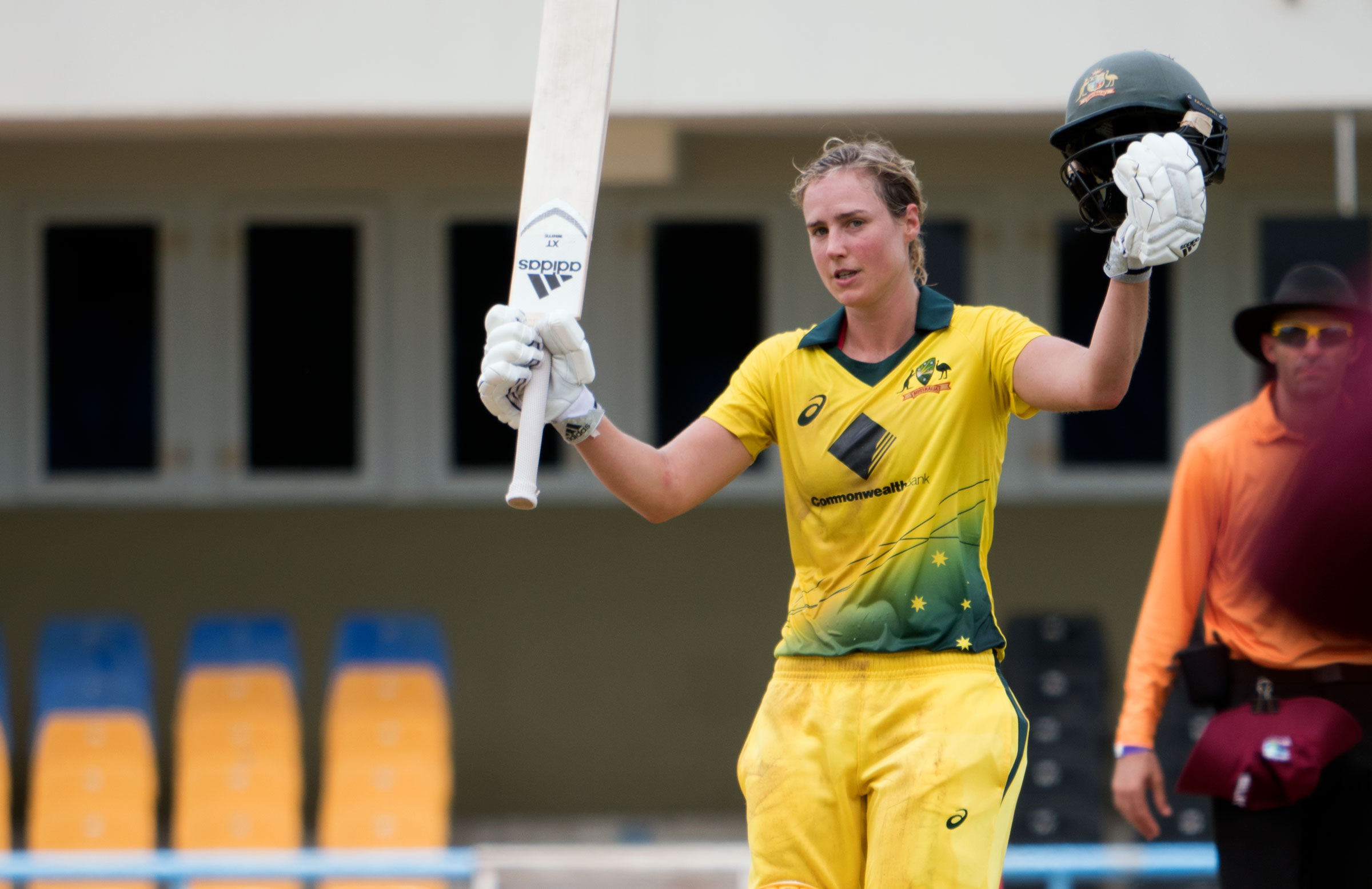 Perry's ton powers Aussies to determined ODI arrangement win