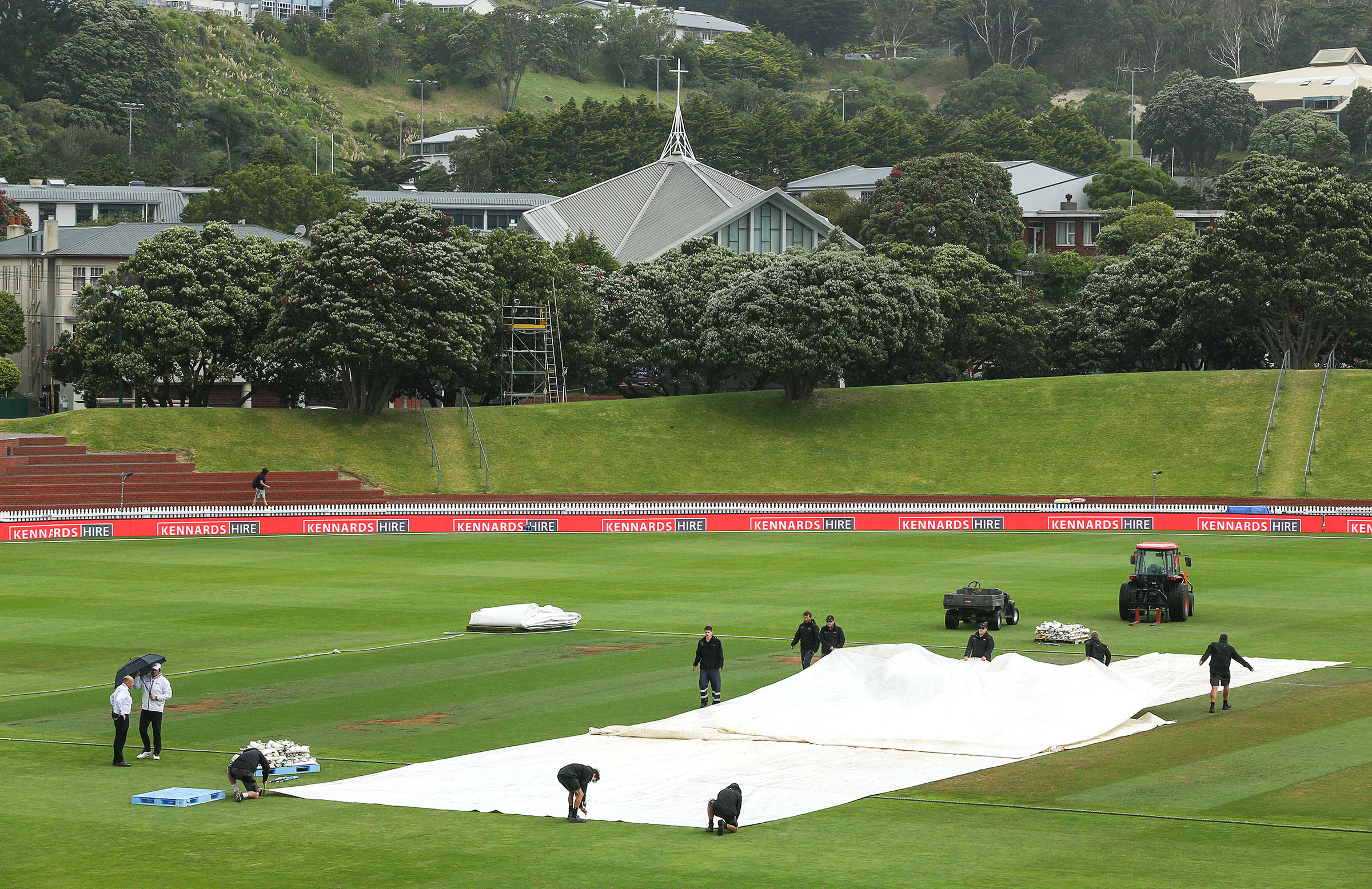 Rain washes away chance of result in NZ