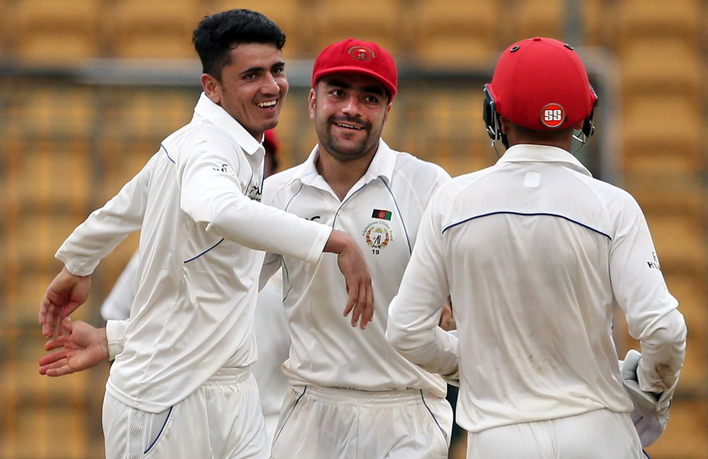 Rashid five puts Afghans on top