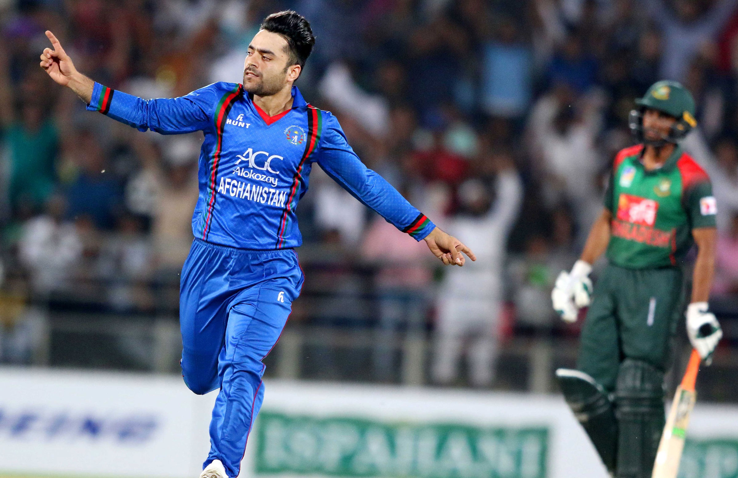 Rashid spins Afghanistan to victory