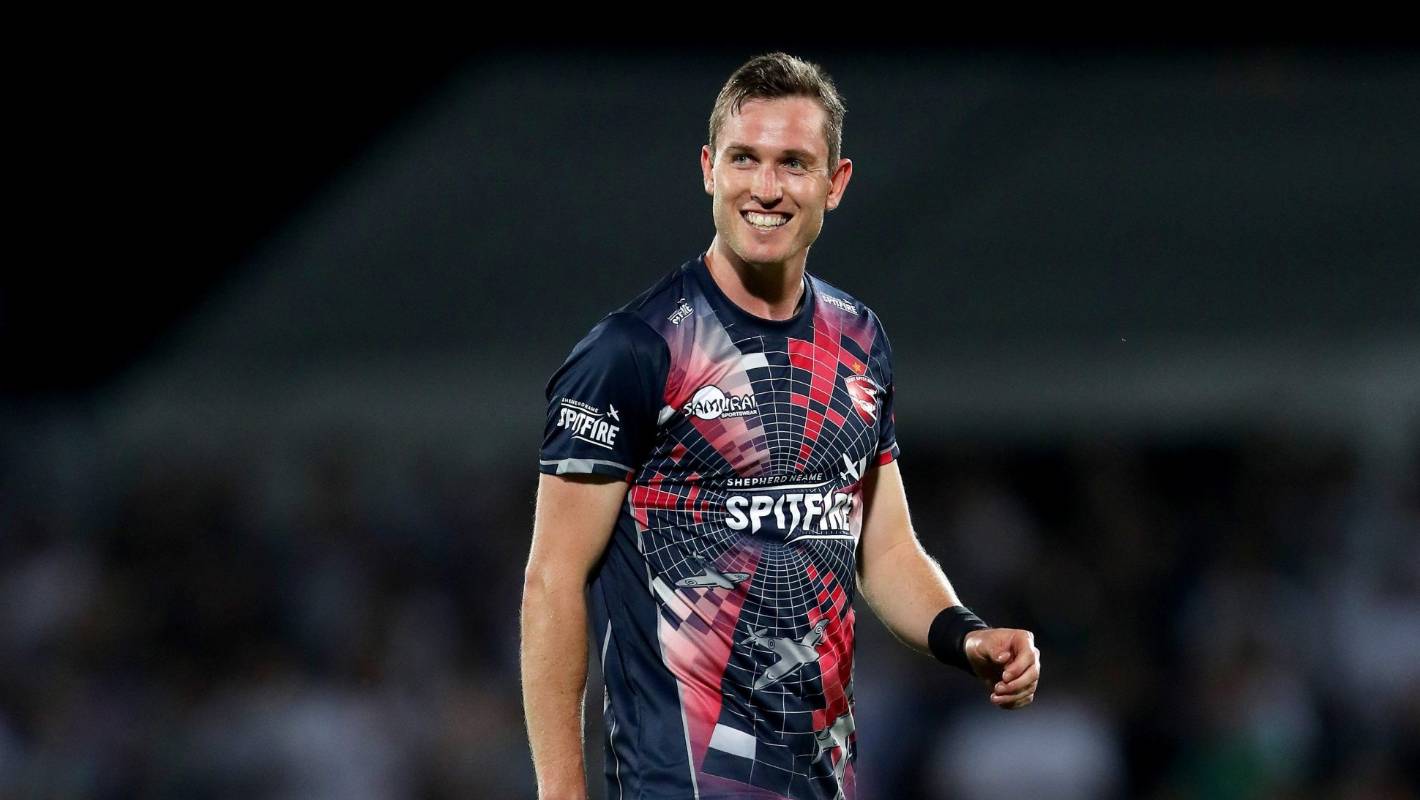 Remember Adam Milne? Black Caps speedster fires in Twenty20 Blast