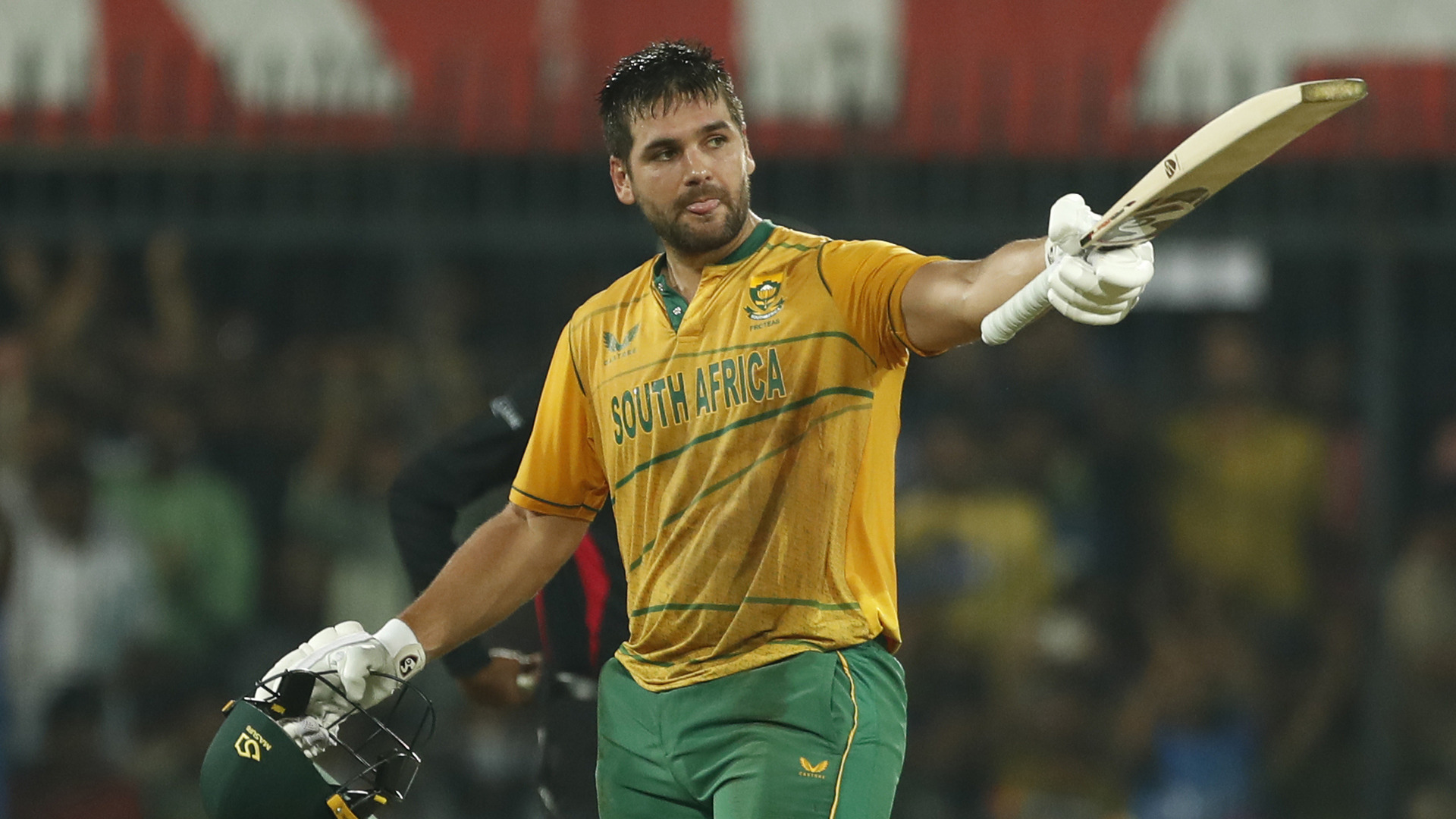 Rossouw's 48-ball century sets up South Africa for consolation win over India