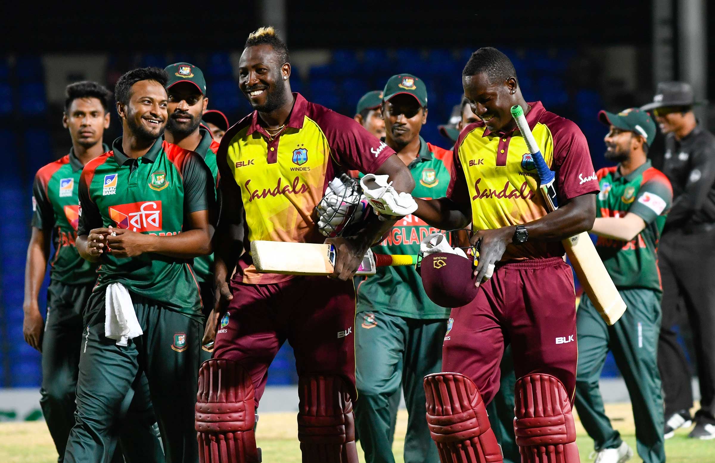 Russell smashes Windies to T20 victory