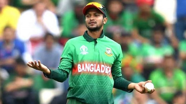 Shakib not included in latest ICC rankings