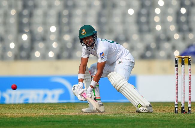 Shanto half-century leads Bangladesh to 120-2 at Tea | daily sun
