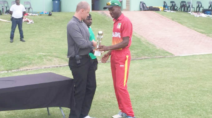 Shumba eager to deliver for Zim in his third ICC Under-19 Cricket World Cup