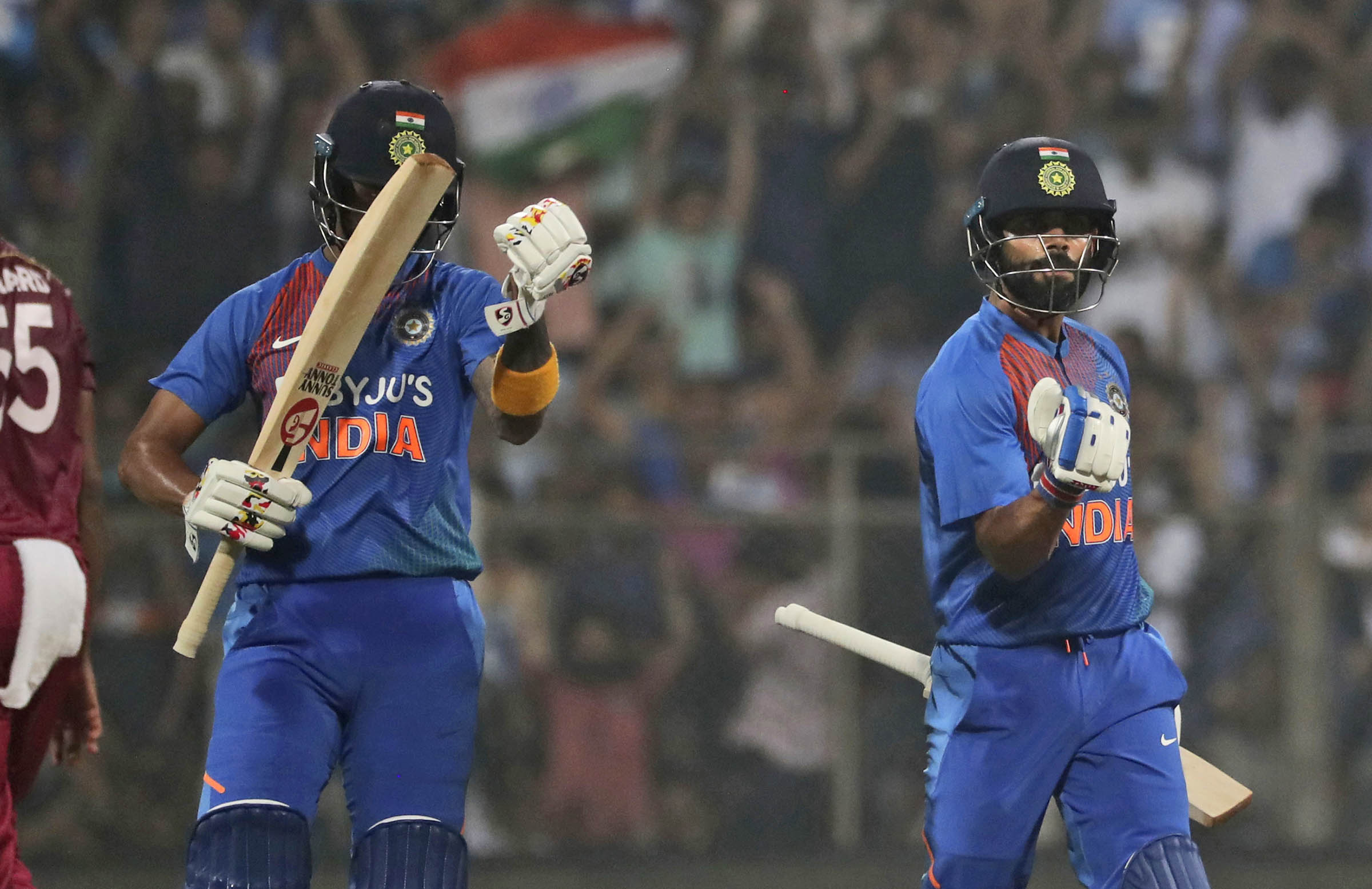 Sixes rain down in Mumbai as India beat Windies