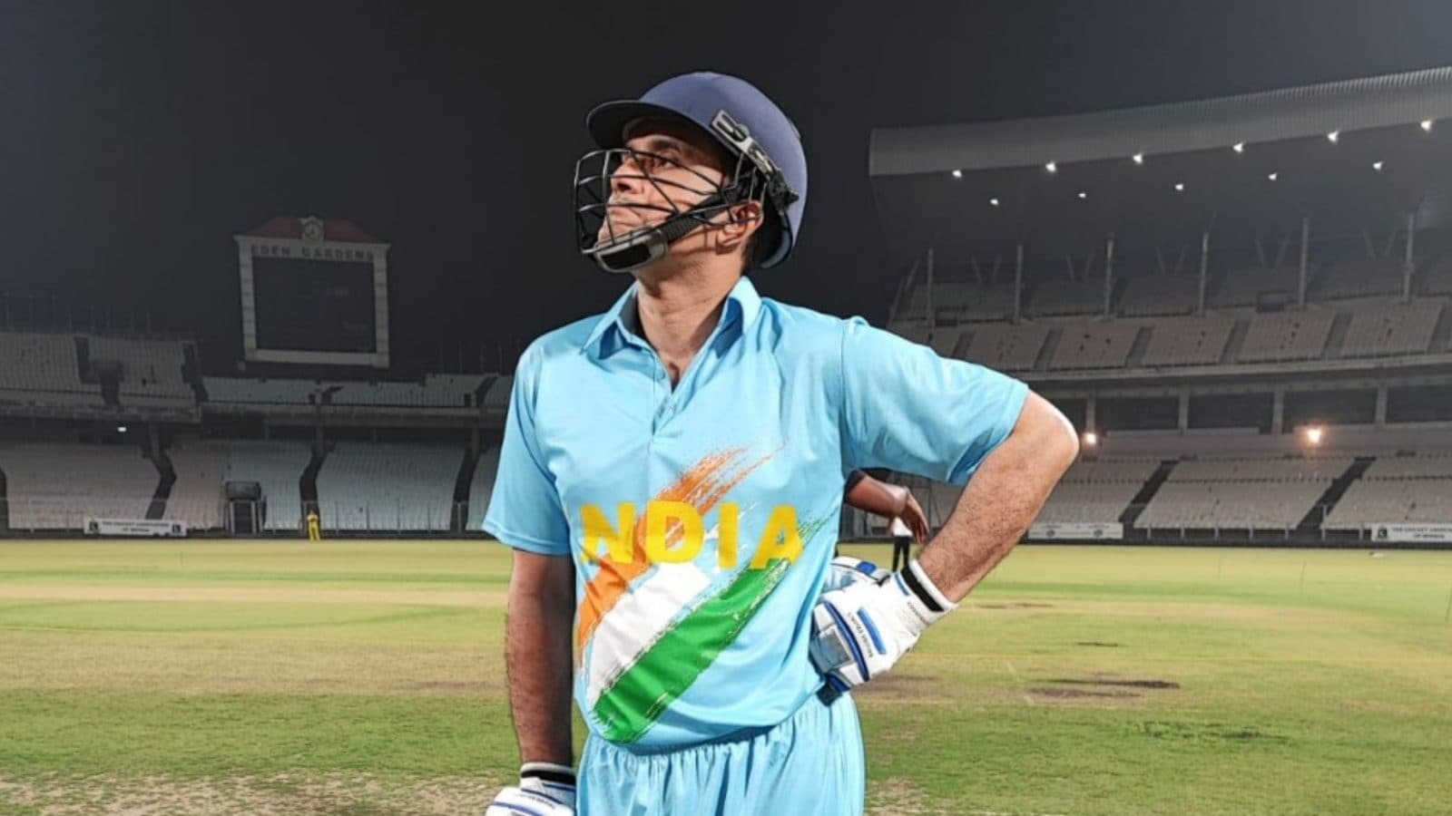 Sourav Ganguly Returns to Eden Gardens Donning Iconic 1999 Team India Jersey | See Photos