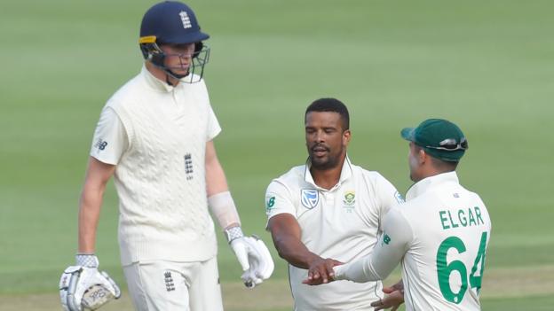 South Africa v England: Home side fightback in Johannesburg