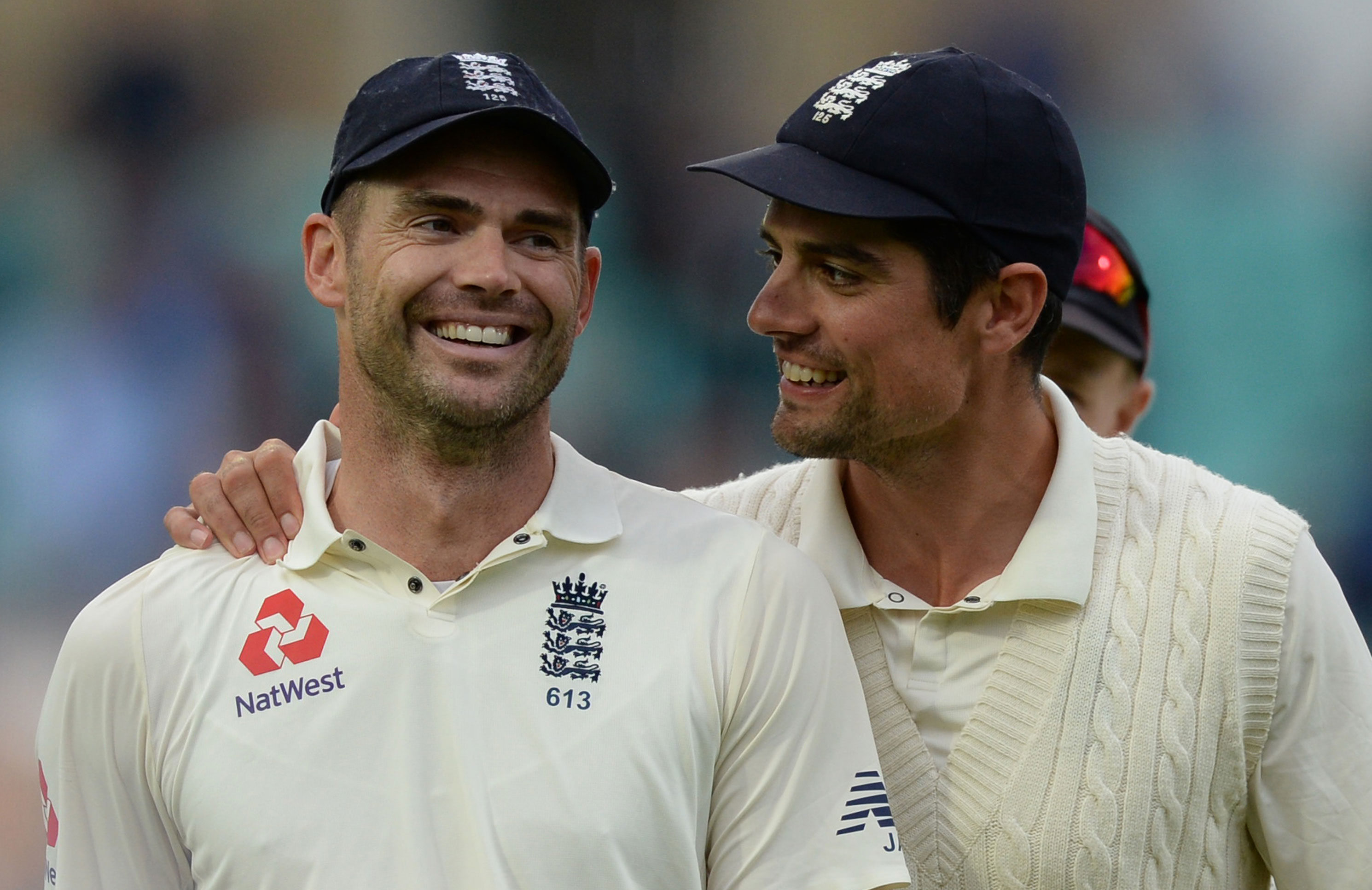 Special moment for emotional Anderson