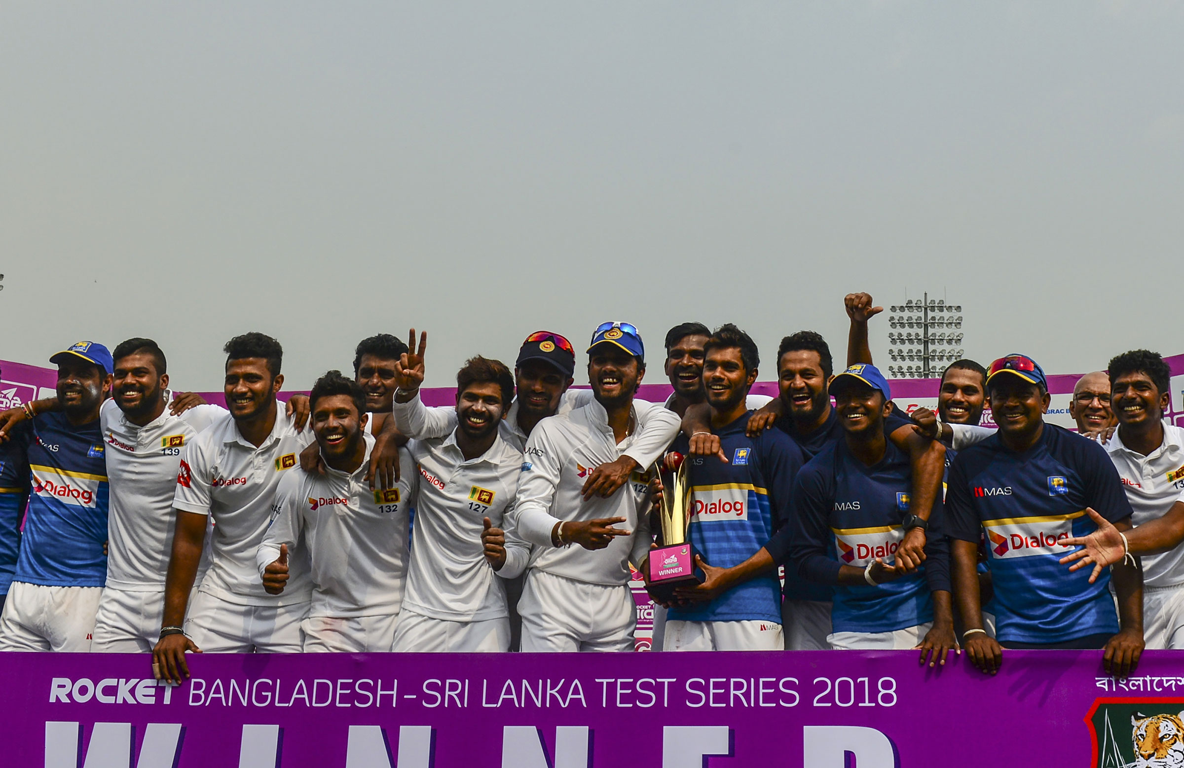 Sri Lanka cruise to Test win in Dhaka