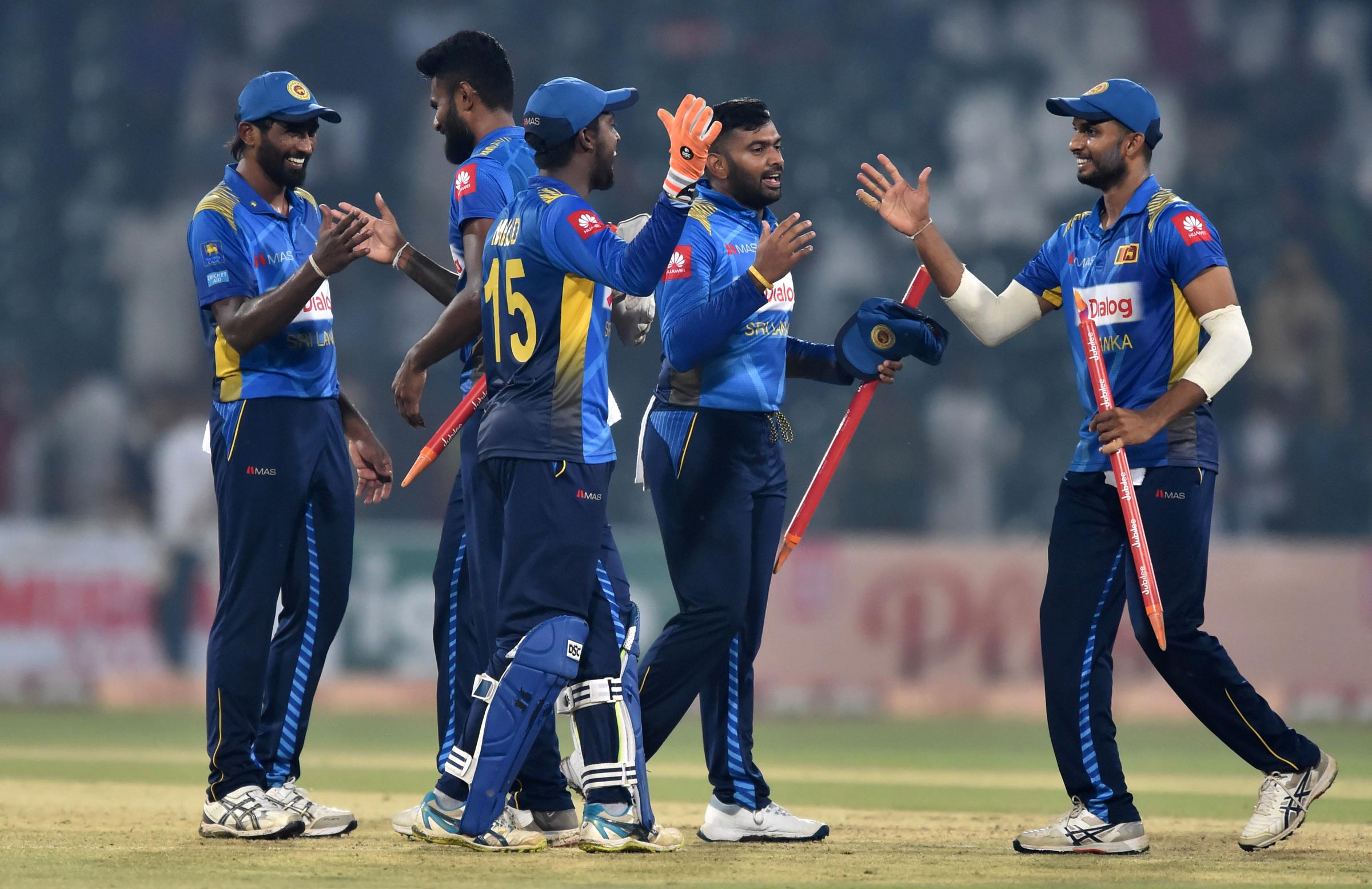 Sri Lanka shock Pakistan despite Hasnain hat-trick