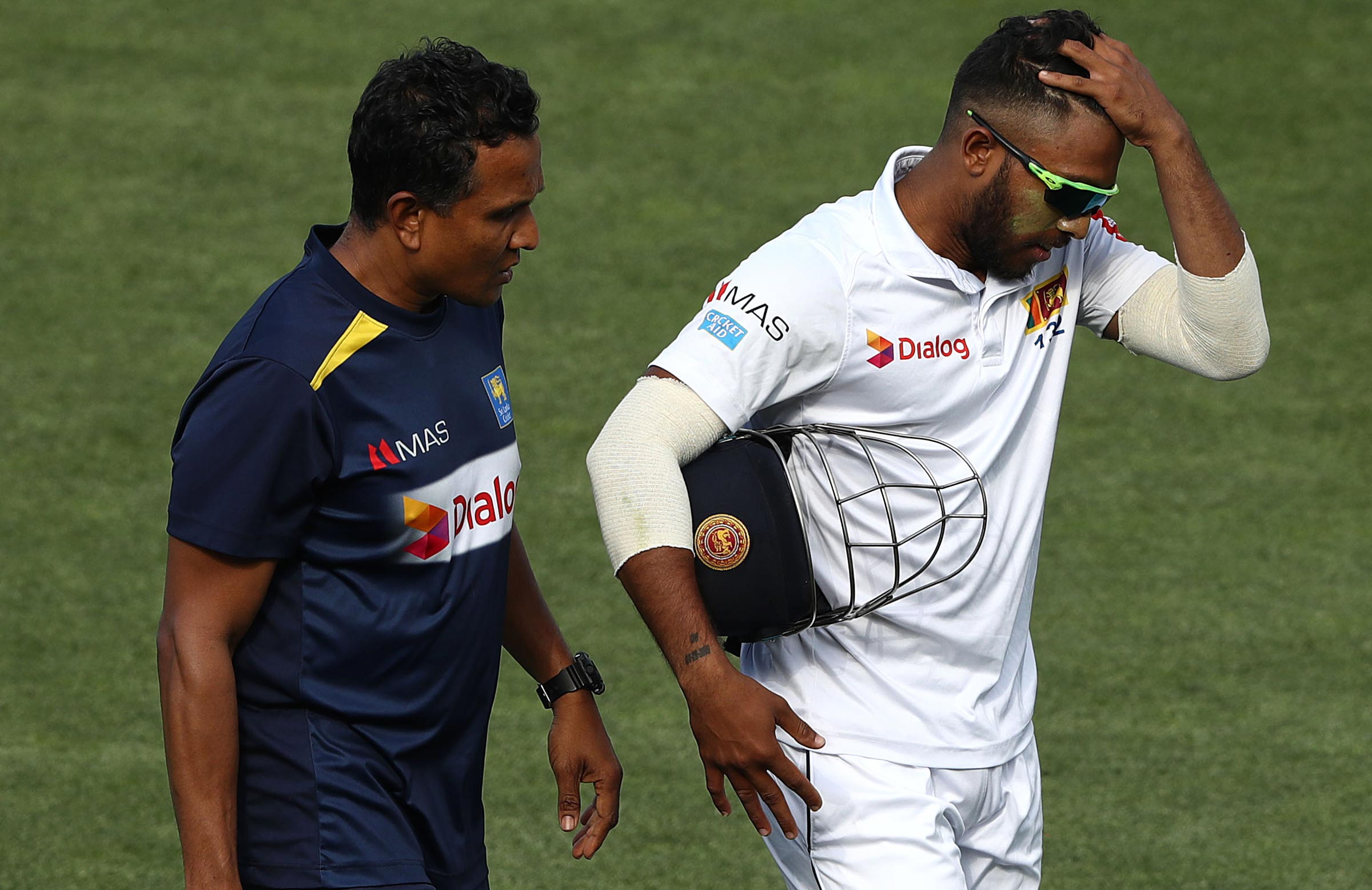 Sri Lanka suffer major injury scare