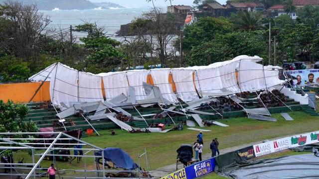 Sri Lanka vs Australia: Rough weather causes stand collapse, delays Galle Test - Firstcricket News, Firstpost