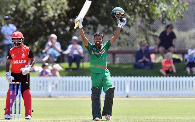 Stats: Bangladesh's Towhid Hridoy scores three consecutive centuries in Youth ODI matches - CricTracker