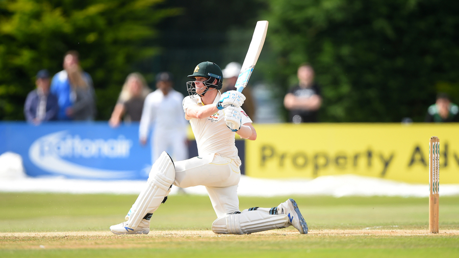 Steven Smith makes low-key batting return after concussion