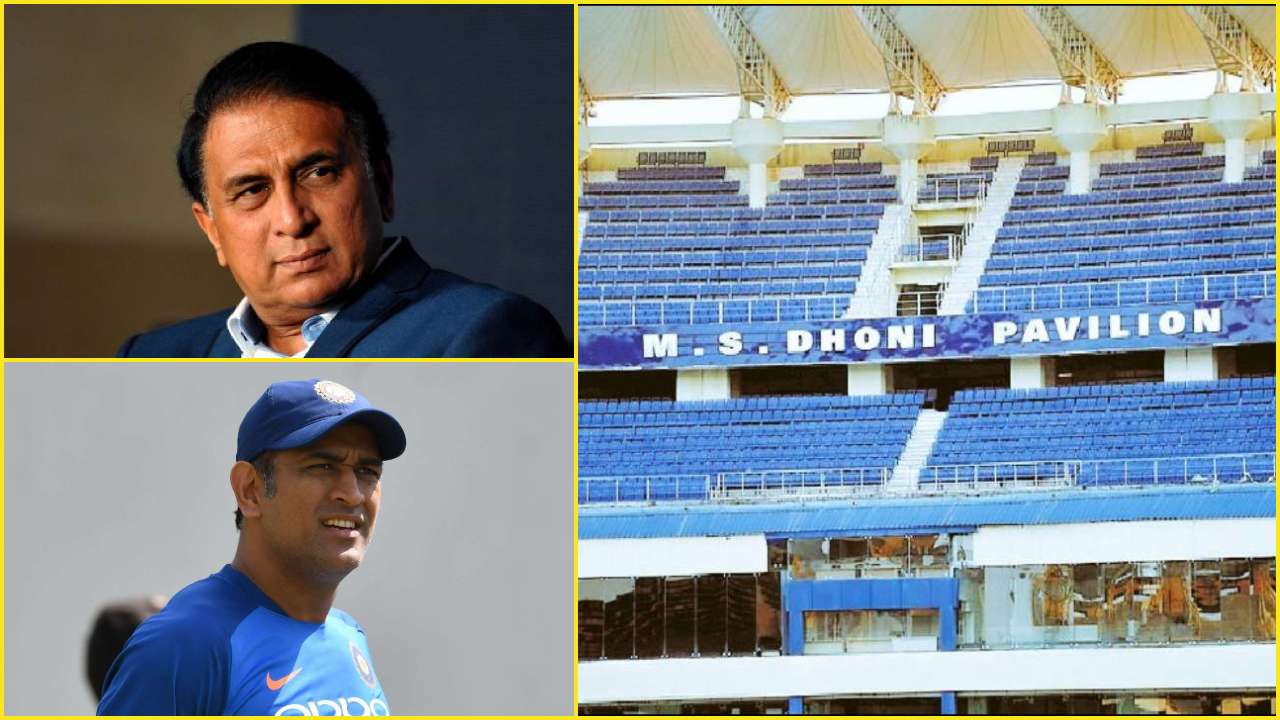 Sunil Gavaskar urges JSCA to rename Ranchi stadium after MS Dhoni