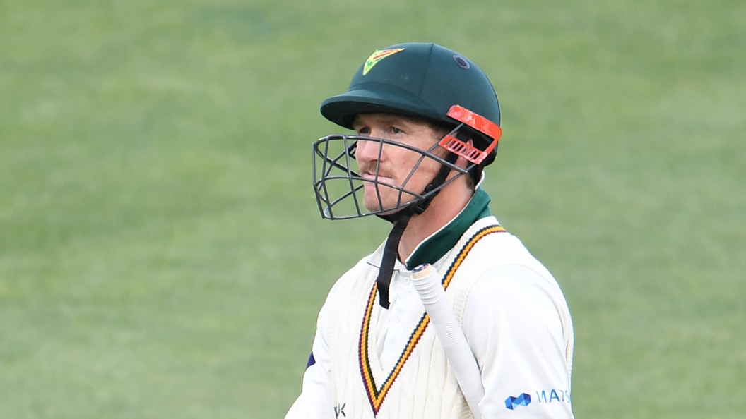Tasmanian great George Bailey's Sheffield Shield career comes to abrupt end with bizarre duck