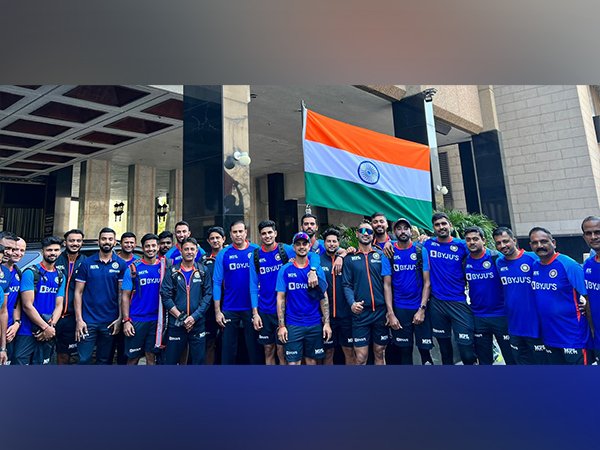 Team India celebrates 76th Independence day in Harare