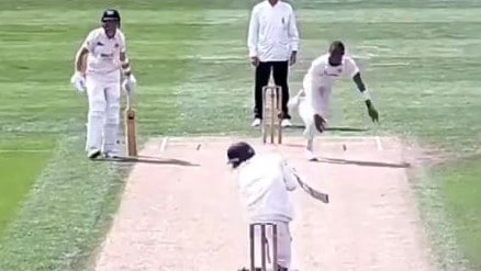 Terrifying cricket video goes viral
