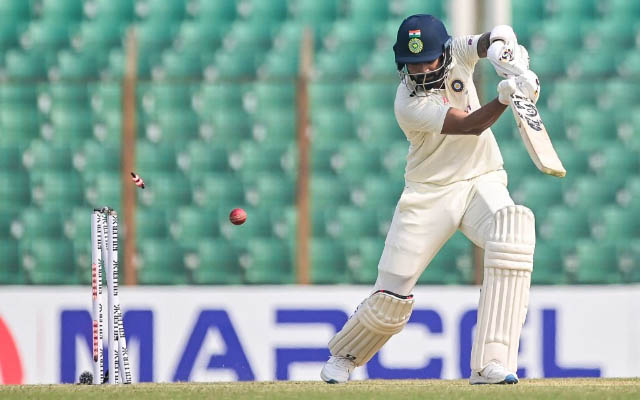 <p>'The assertion didn't accompany *Conditions Apply*' - Netizens hammer KL Rahul over 'forceful cricket' comment as Bangladesh bring down India's top-order</p>