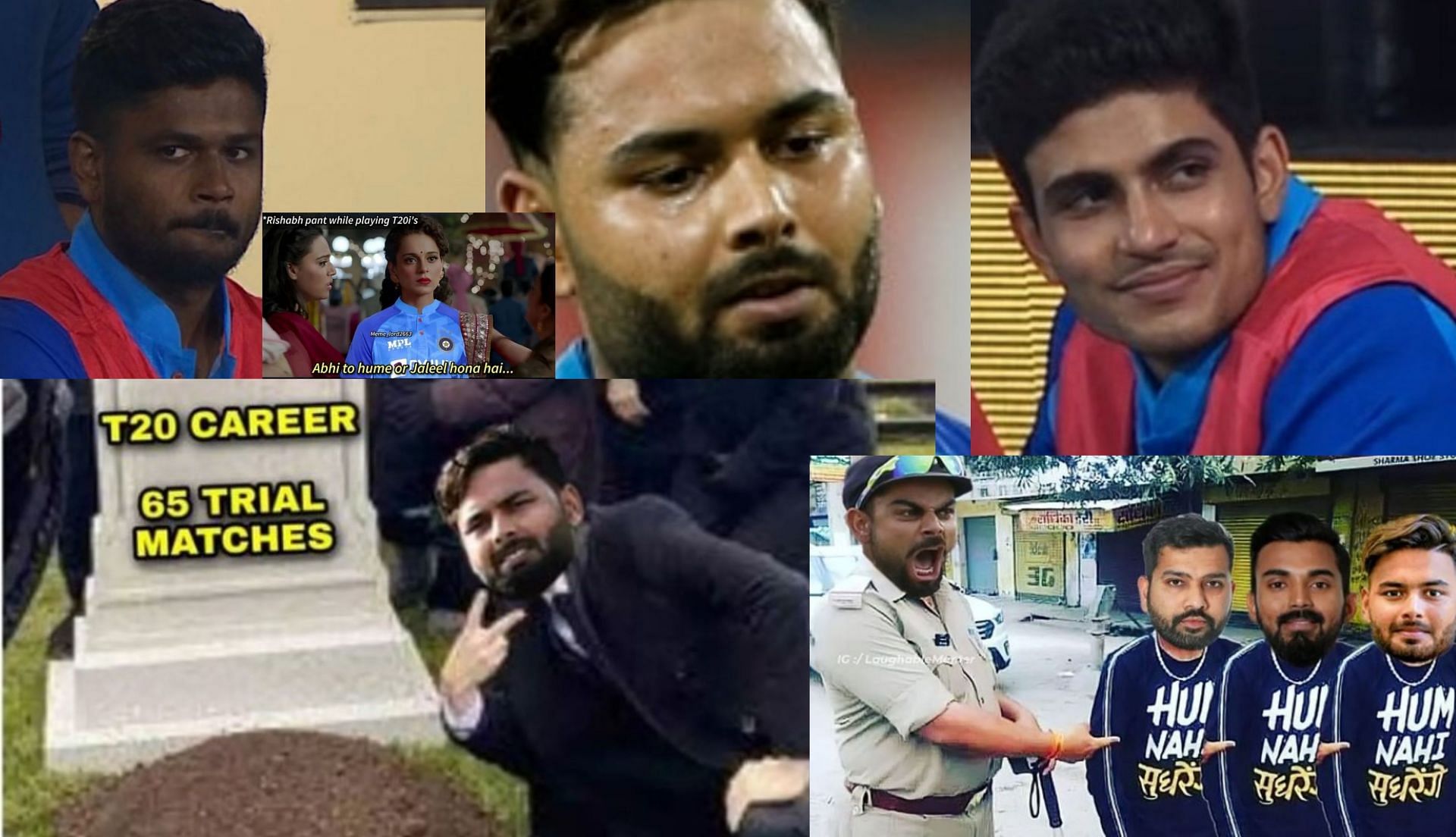 Top 10 memes as India's top-order collapses in the 3rd T20I
