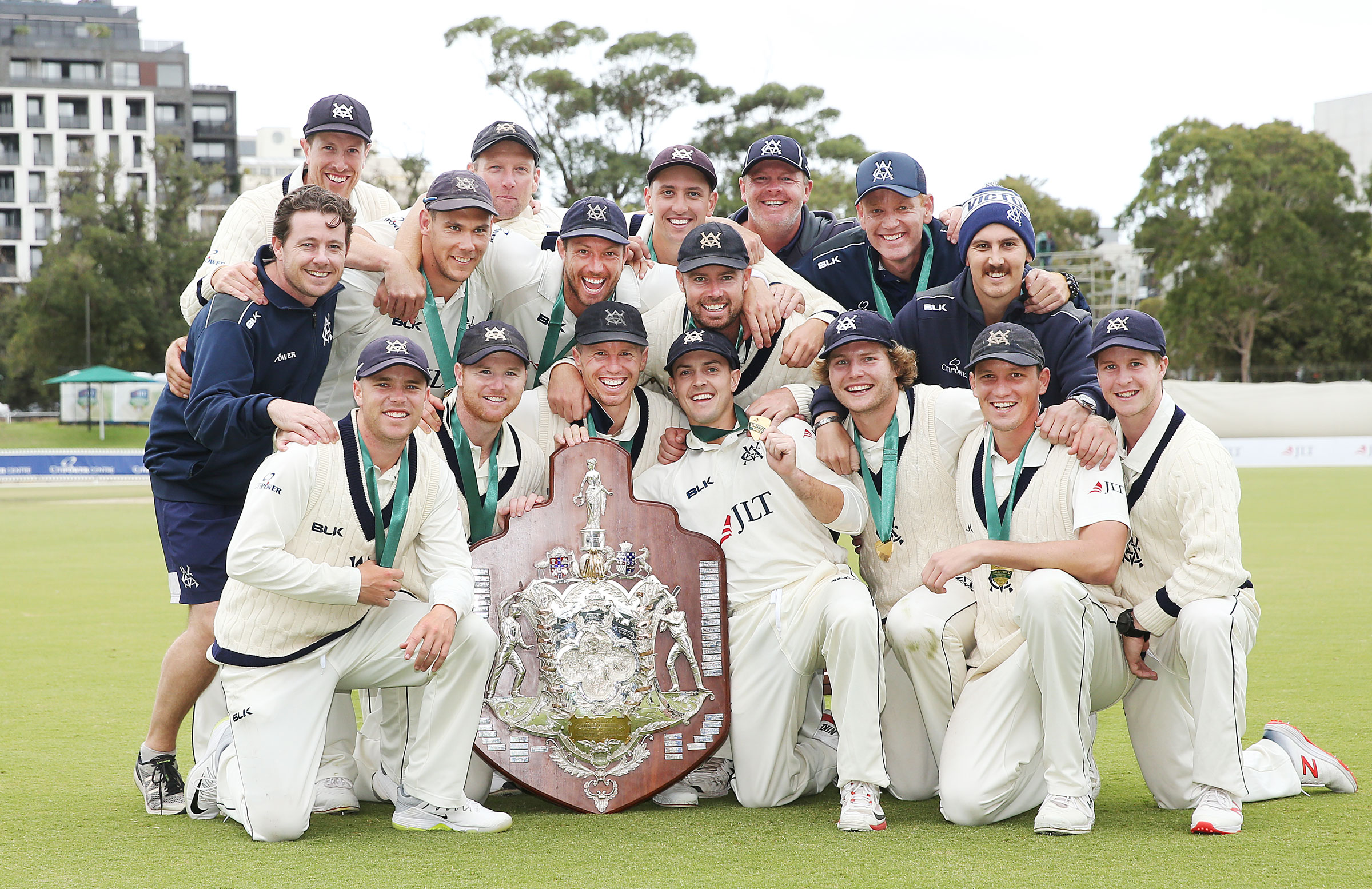 Victoria storm to another Shield title