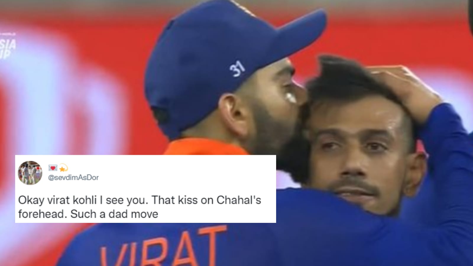 Virat Kohli Kissed Yuzvendra Chahal After Kusal Mendis Wicket and Everyone Liked it
