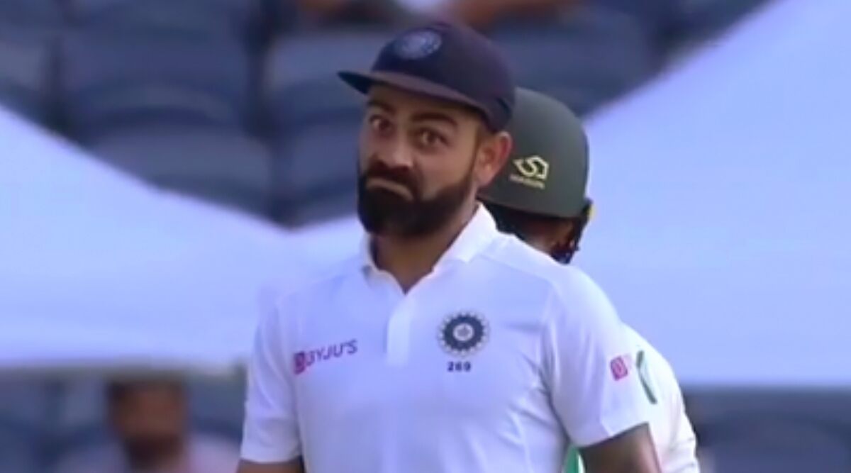 Virat Kohli Makes Funny Faces after Being Surprised by Keshav Maharaj's Sharp Turn, Fans Decode His Epic Reaction during IND vs SA 2nd Test (Watch Video) | 