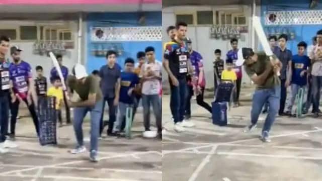 Watch: Former Pakistan captain Sarfaraz Ahmed clean bowled by his 5-year-old son - Firstcricket News, Firstpost