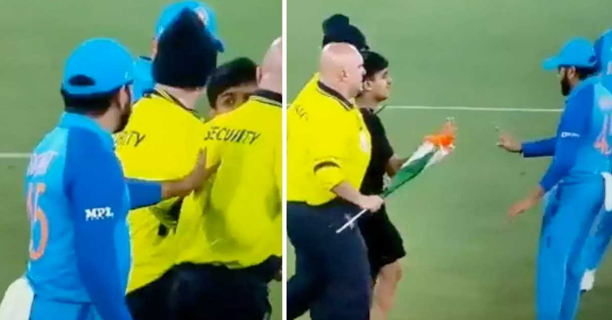 Watch: Young Fan Seen In Tears After Meeting Rohit Sharma During IND vs ZIM Game At MCG Post Invading Security