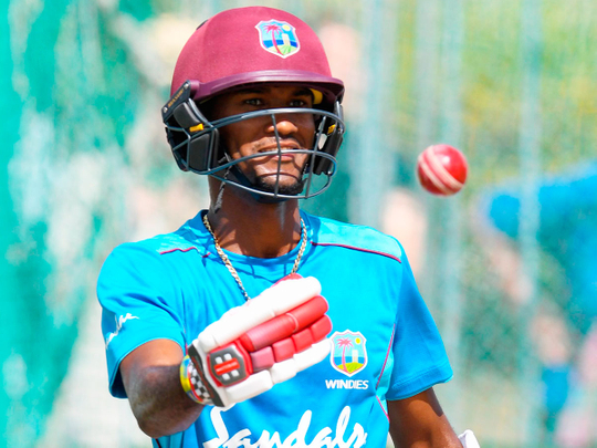 West Indies' Kraigg Brathwaite reported for bowling action
