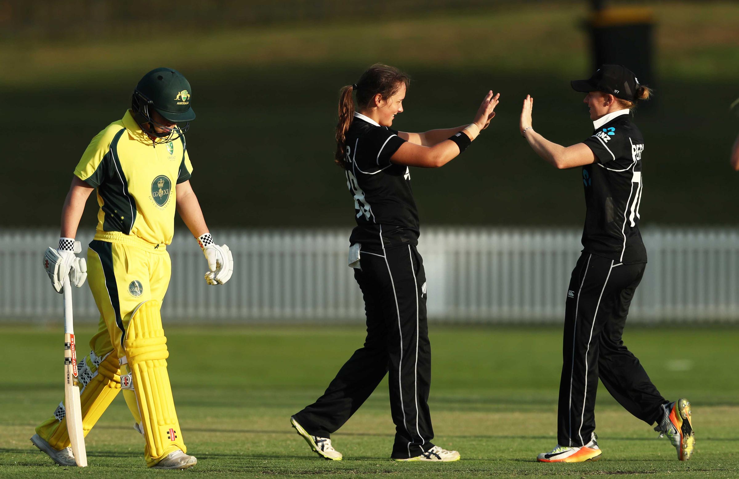 White Ferns cruise to win over GG's XI