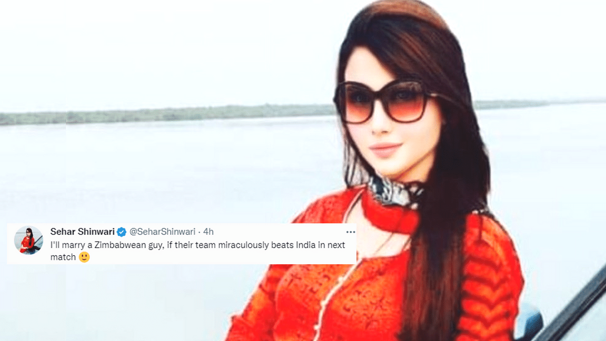 Who is Sehar Shinwari? The Pak actress whose tweet of 'marrying a Zimbabwean guy' goes viral ahead of ZIM VS IND match 