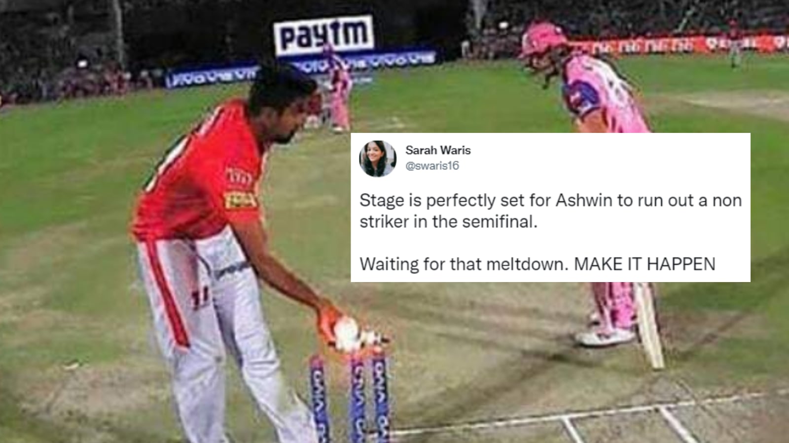 Why Cricket Fans are Eager to See R Ashwin 'Mankading' England in T20 World Cup Semi-finals