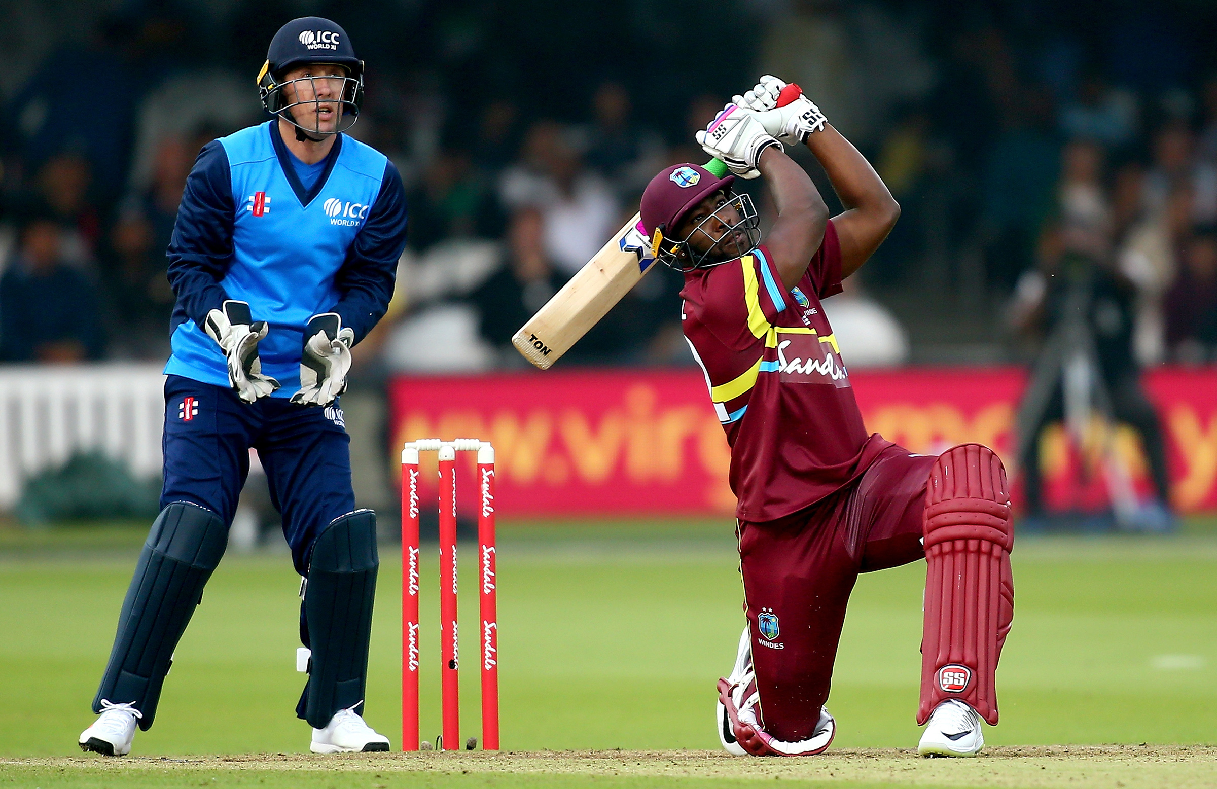 Windies wallop World XI in charity match