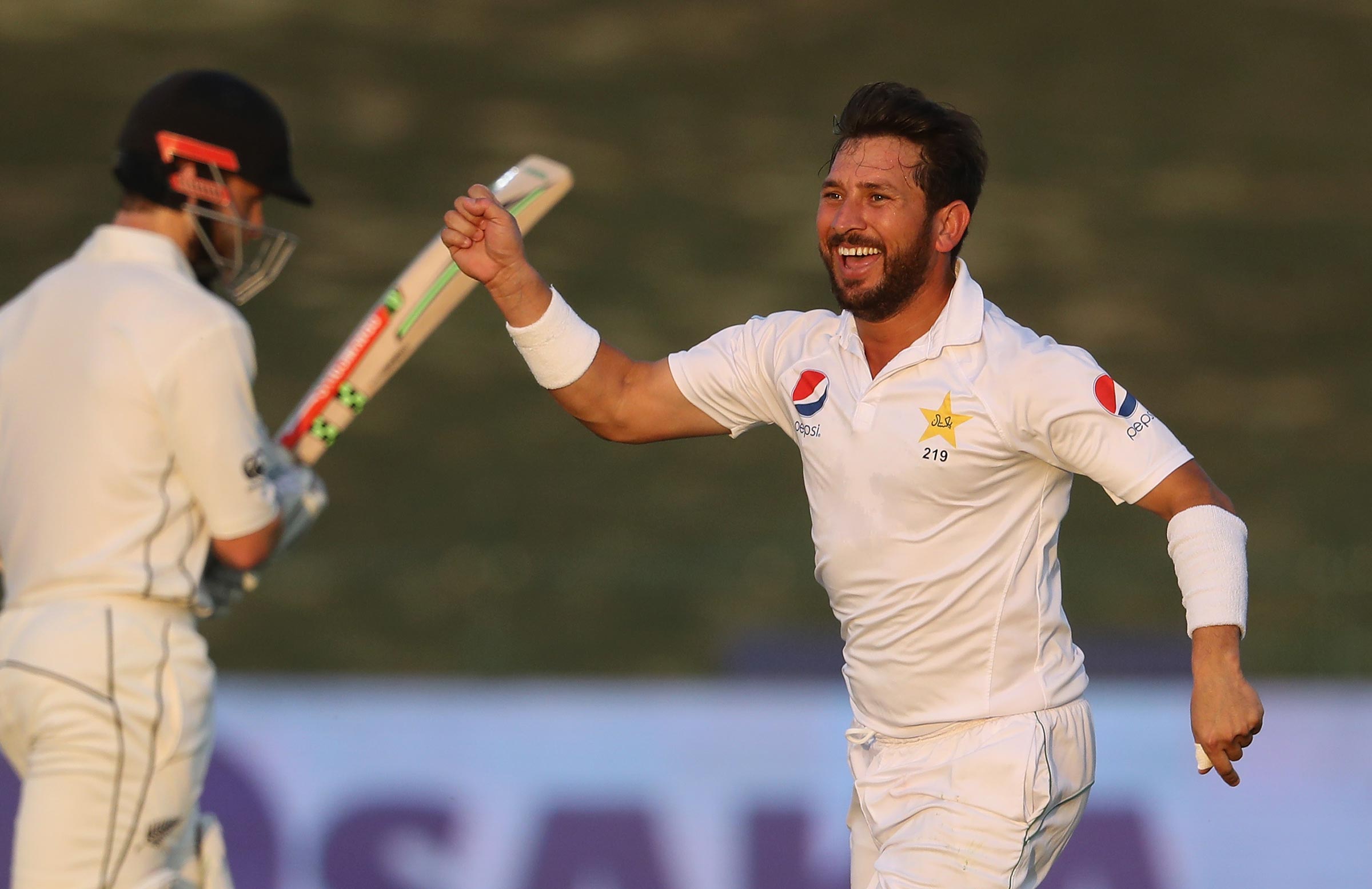 Yasir spins into Test history books
