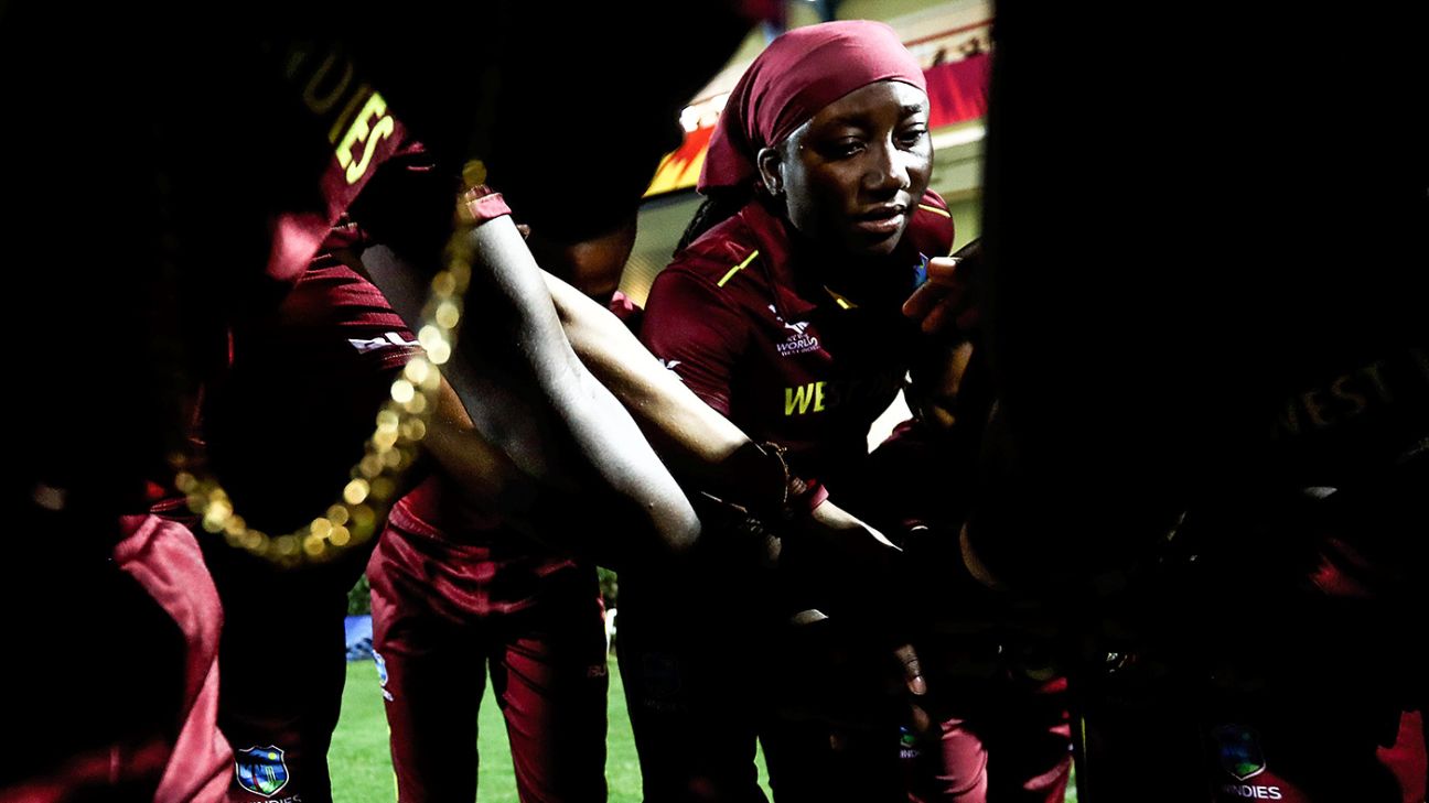 'You'd think subsequent to winning the T20 World Container things would have improved' - Stefanie Taylor