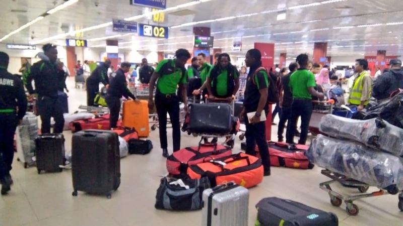 Zimbabwe cricket team arrives in Dhaka | daily sun